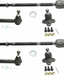 NEW Front Suspension Tie Rod End 6-Piece Kit for 2010-2017 Chevrolet Equinox
