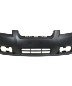 Bumper Cover front w/ fog lamp holes primed CAPA for 2007-2011 Chevy Aveo Sedan