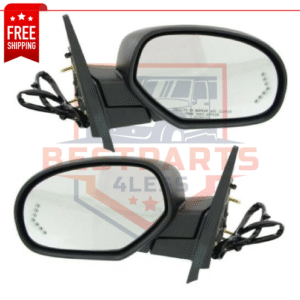 NEW Set of 2 Folding Heated Power Mirrors with Memory for 2007-2014 Chevy Tahoe