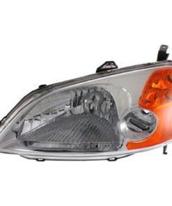 Headlight 33151S5AA01 left side CAPA for 2001-2003 Honda LX, EX, DX Sedan 4-Door
