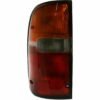 Tail Light Set (Pair) for 1995-2000 Toyota Tacoma, Left and Right with Bulbs