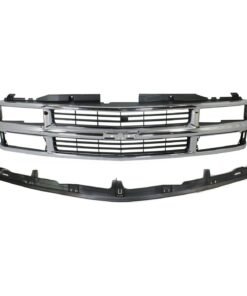 Front Grille Kit w/Center Bumper Filler for 94-98 Chevrolet C/K Series, Suburban