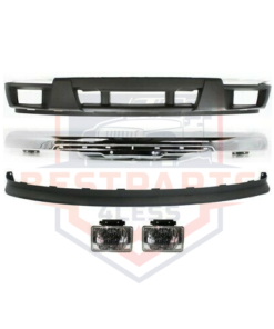 Front Bumper Kit w/ Cover, Valance & Fog Lights for 04-12 GM Colorado / Canyon