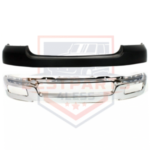Front Chrome Bumper Face Bar w/ Upper Cover for 2004-2005 Ford F-150