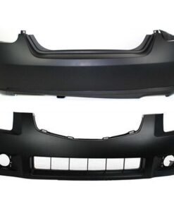 New Front & Rear Bumper Covers set of 2 pc for 2007-2008 Nissan Maxima