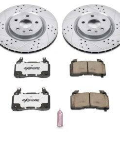 Powerstop K5602-26 Brake Disc and Pad Kit front for 10-15 Chevrolet Camaro SS