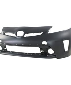 Bumper Cover front w/ fog lamp holes primed CAPA for 2012-2015 Toyota Prius
