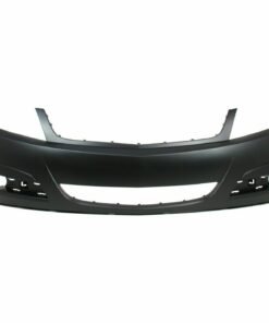 NEW Front Bumper Cover w/ Fog Lamp Holes, Primed, CAPA for 2007-2009 Saturn Aura