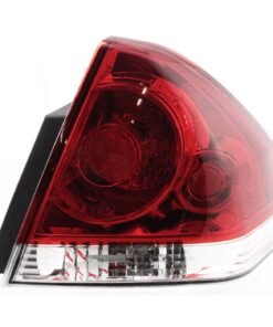 Rear Bumper Cover with Tail Light Kit CAPA 3pc for 2006-2013 Chevrolet Impala
