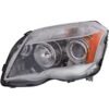 Headlight left side CAPA for 2010-2012 Mercedes-Benz GLK350 4Matic, Base