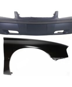 New Front Bumper Cover & Right Fender for 2000-2005 Chevrolet Impala Base