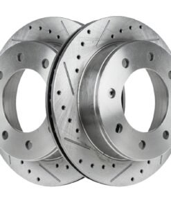 SureStop STPC27110099DS Rear Disc Brake 8 Lugs for 2009-2021 GMC Savana 2500