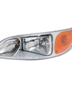 New Headlight 1609190L clear lens left side for 2006-2015 Peterbilt 386