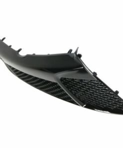 Front Bumper Grille REPT015351 black plastic for 2015-2017 Toyota Camry