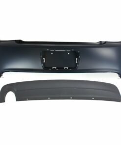 Rear Bumper Cover Kit w/ Lower Valance for 2008-2012 Chevrolet Malibu