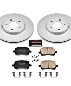 Powerstop CRK1614 Brake Disc and Pad Kit front for 2009-2012 Chevrolet Malibu