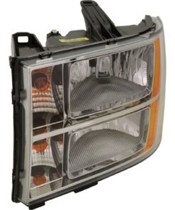 New Headlight 20980241 halogen left side CAPA for 2008-2014 Sierra 2500/3500HD