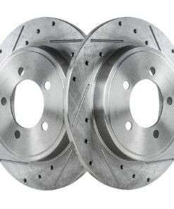 SureStop F27110046DS Rear Brake Disc 5 Lugs for 2002-2010 Ford Explorer XLT