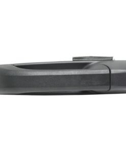 Rear Exterior Door Handle black plastic left side for 2011-2018 Ram 1500, 2500