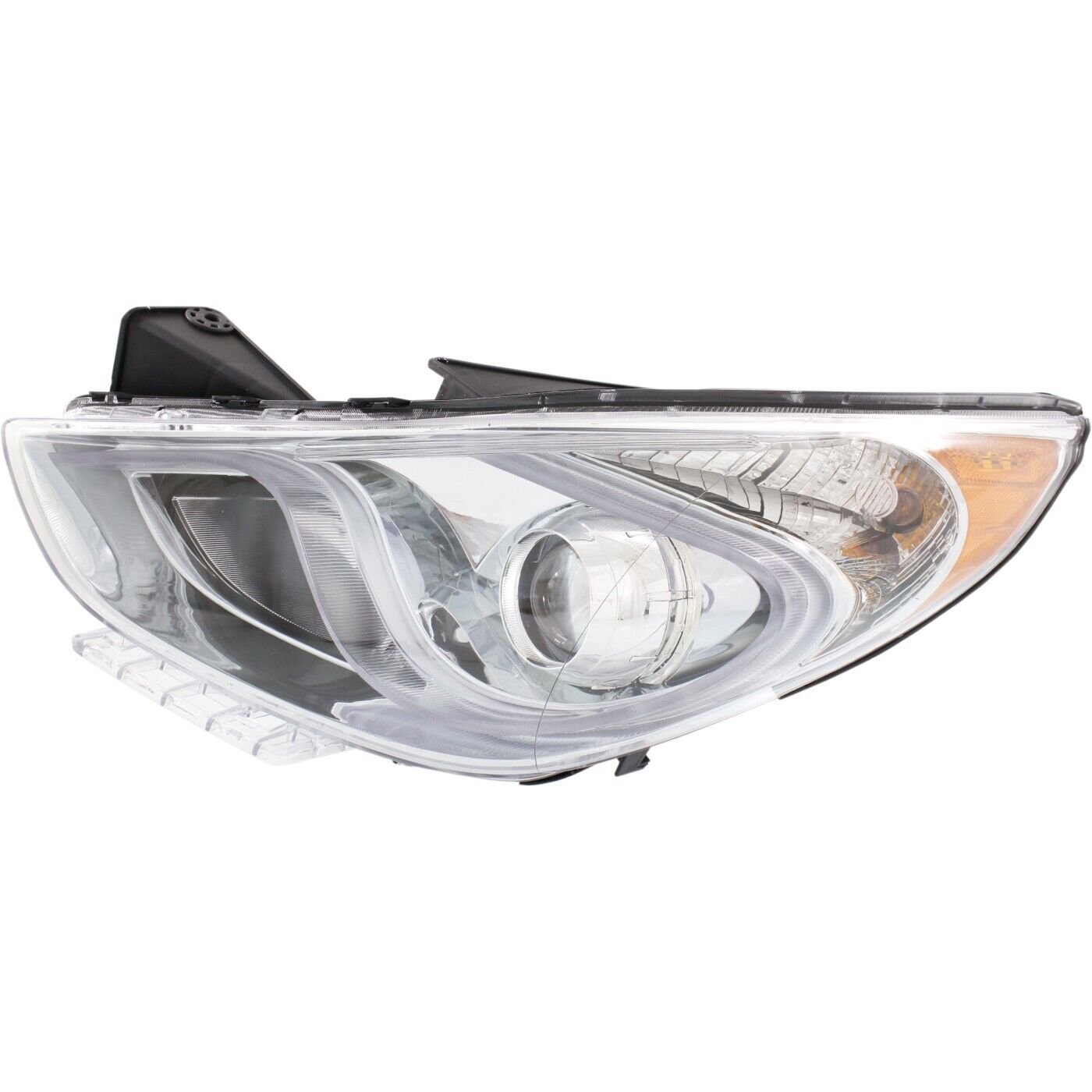 New Headlight clear lens left side for 2011-2015 Hyundai Sonata Hybrid Sedan