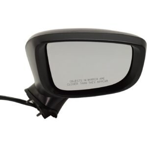 Kool Vue MA92ER-S Mirror Manual Folding Heated Right Side for 2017-2018 Mazda 6