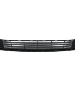 Bumper Grille center textured black plastic CAPA for 2012-2014 Toyota Camry