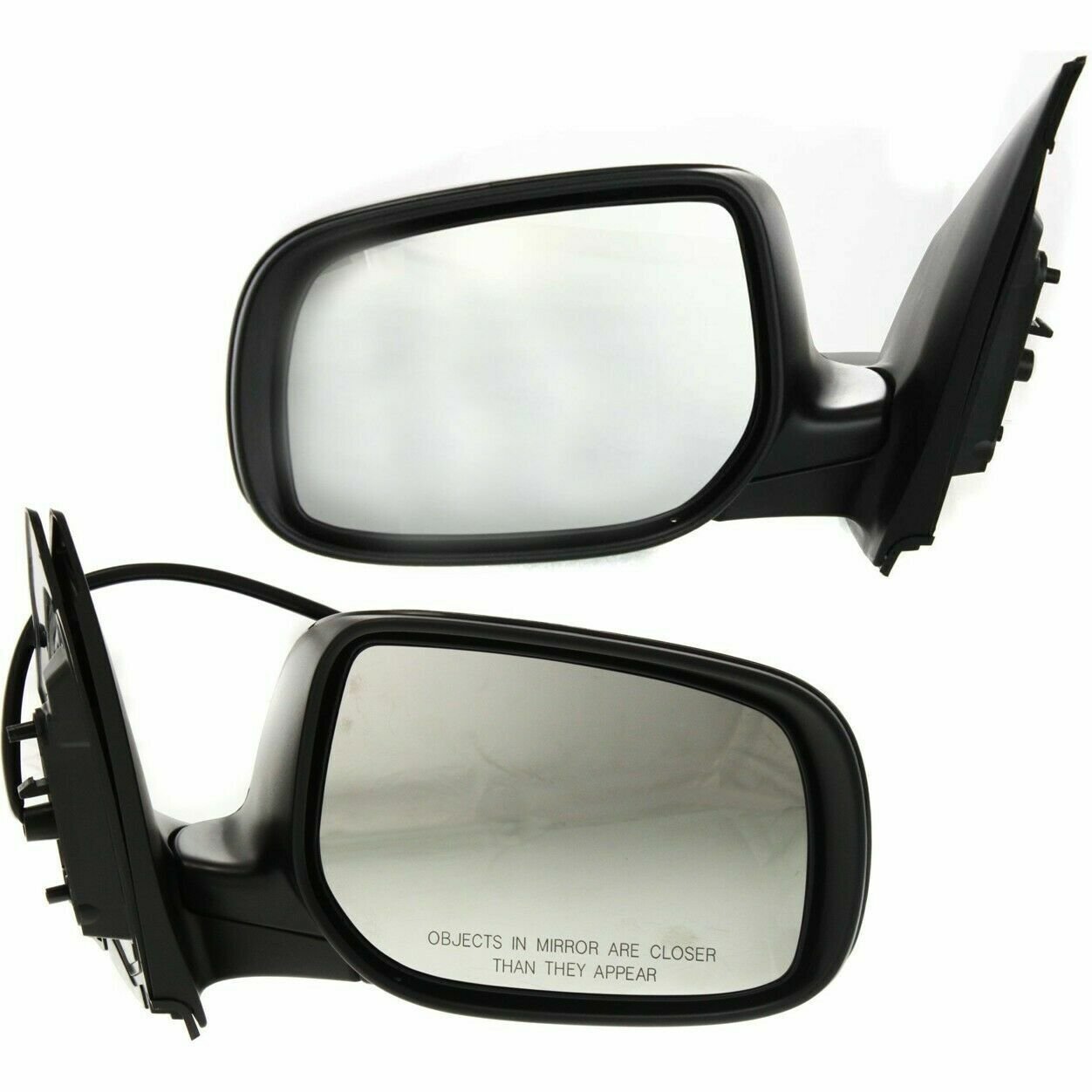 NEW Power Mirror, Left & Right Set, Primed for 2009-2013 Toyota Corolla
