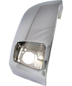 NEW Front Right Bumper End Cap w/ Fog Light Hole for 07-10 Silverado 2500/3500HD