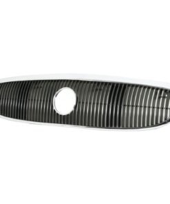 Grille chrome shell w/ silver insert plastic for 2003-2005 Buick Century