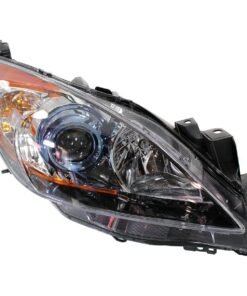 Headlight REPM100183 halogen clear lens right side for 2012-2013 Mazda 3/Sport