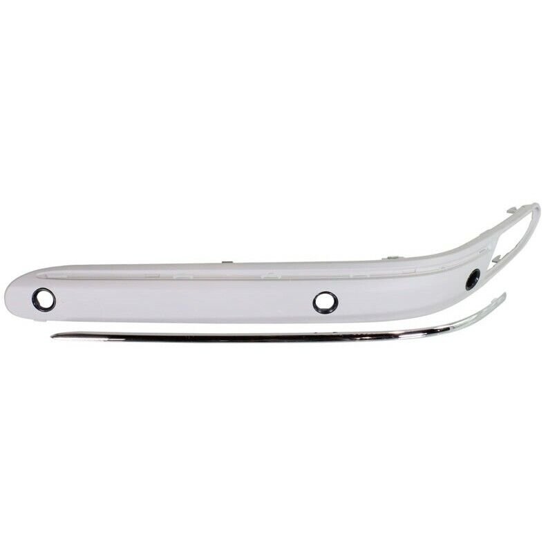 Front Bumper Trim REPM016106 primed left side for 2003-2007 Mercedes Benz C230