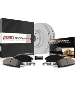 Powerstop CRK7399 Brake Disc and Pad Kit front for 2017-2021 Chevrolet Bolt EV