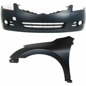 Front Bumper Cover Kit for 2010-2012 Nissan Altima
