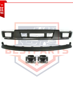 NEW Lower Front Bumper Valance Kit w/ Fog Lights for 2004-2012 GMC Canyon