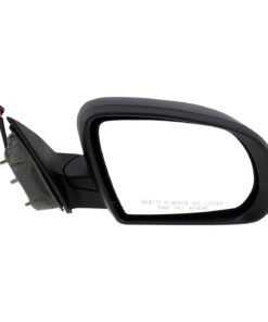 Kool Vue JP58ER Mirror Textured Black Right Side for 2014-2022 Jeep Cherokee