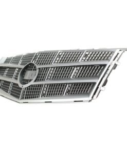 New Grille chrome shell w/gray insert plastic for 2008-2011 Cadillac CTS