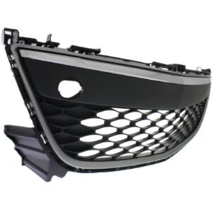 New Bumper Grille MA1036120 EH45501T0J chrome plastic for 2010-2012 Mazda CX-7