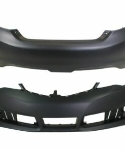 Front & Rear Bumper Covers TO1000379 TO1100297 for 2012-2014 Toyota Camry