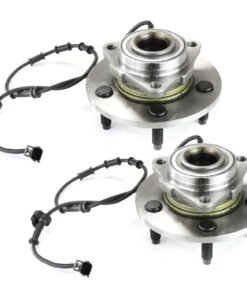 Set of 2 Front Wheel Bearing Hub, 5-Lug ABS for 2002-2005 Dodge Ram 1500
