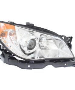 Headlight halogen clear lens right side CAPA for 2007 Subaru Impreza