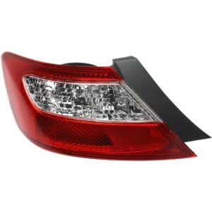 Tail Light 33551SVAA02 halogen left side for 2006-2008 Civic DX, EX, LX Coupe