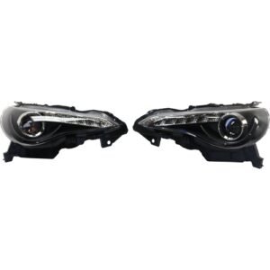 JC Whitney STYSC1216PHL2 Headlight Left and Right for 2013-2016 Scion FR-S Base