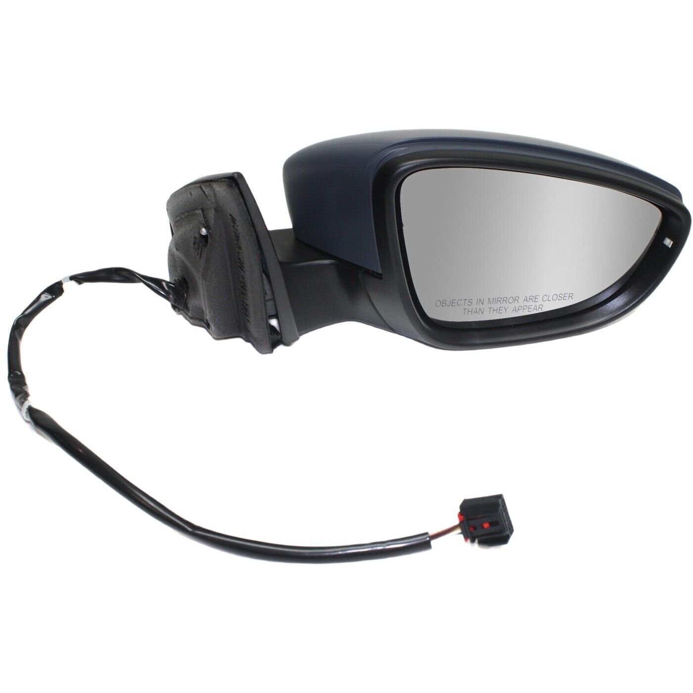 Kool Vue VW51ER-S Mirror Manual Folding Right Side for 2009-2010 Volkswagen CC