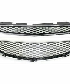 Front Chrome Bumper Grilles for 2010-2014 Chevrolet Equinox - Set of 2