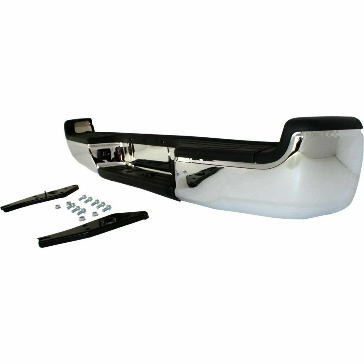 Rear Step Bumper for 2005-2015 Toyota Tacoma - Assy, Chrome, Steel, w/ SR5 Pkg