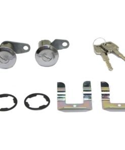 New Door Lock Cylinder chrome for 1975-1980 Ford Granada Base, Ghia