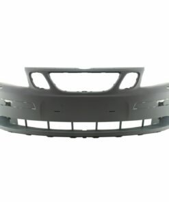 NEW Front Bumper Cover w/ Fog Lamp Holes, Primed for 2004-2007 Saab 9-3