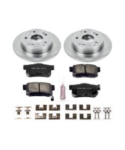 Powerstop KOE2270 Brake Disc and Pad Kit rear for 1998-2002 Honda Accord EX, LX