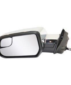 Kool Vue GM104EL Mirror w/ Memory Left Side Chrome for 10-17 Chevrolet Equinox