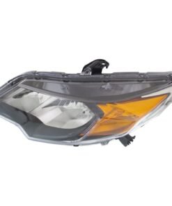Headlight halogen left side CAPA for 2014-2015 Honda Civic EX, EX-L, LX, Si